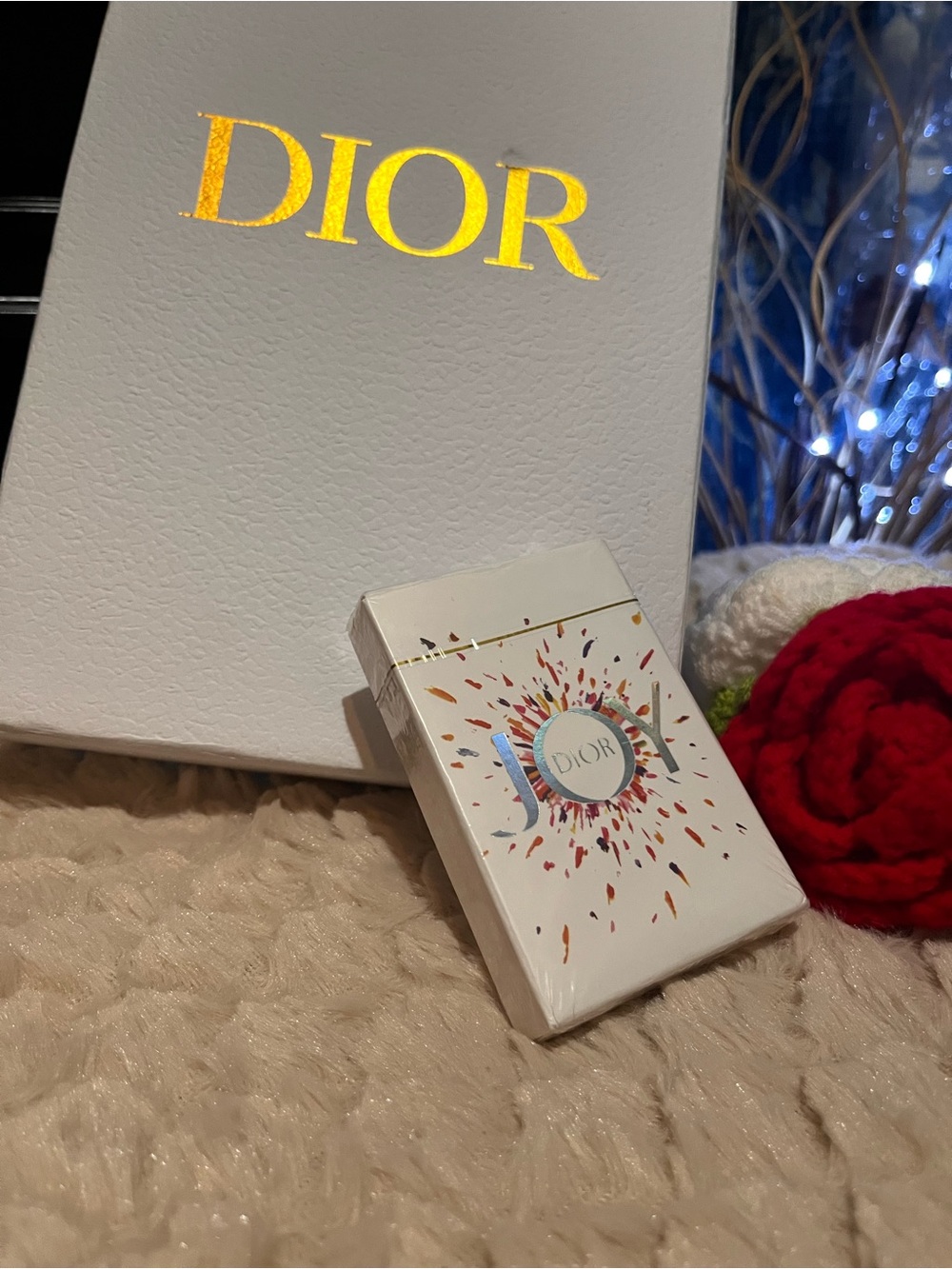 nwt Dior Playing Cards